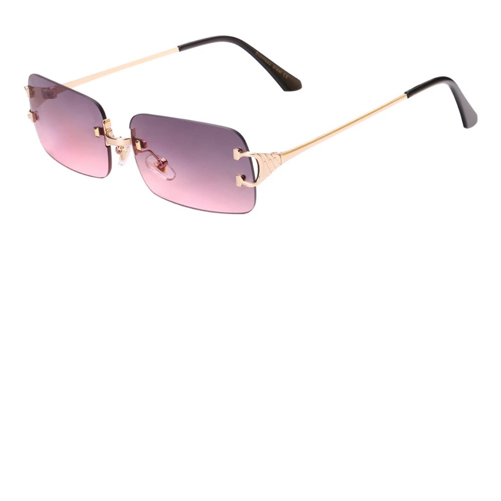 Rimless Unisex Sunglasses